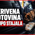 PAPRENA KAZNA NA KAMENSKOM: Pas Assija pomogao otkriti 50.000 eura ispod sjedala